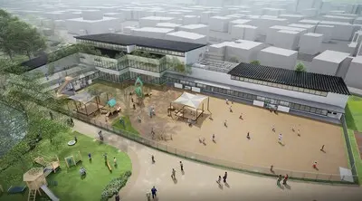 中央保育所完成予想図